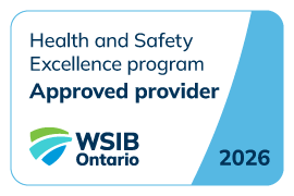 Health and Safety Excellence program approved provider by WSIB Ontario in 2026